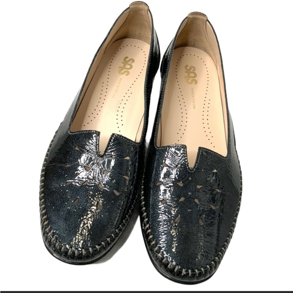 SAS PATENT LEATHER COMFORT SHOES